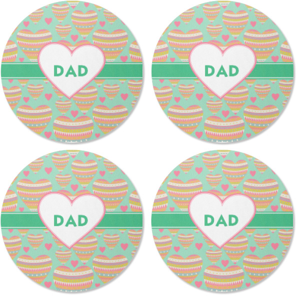 Custom Design - Coaster Round Rubber Back - Apvl