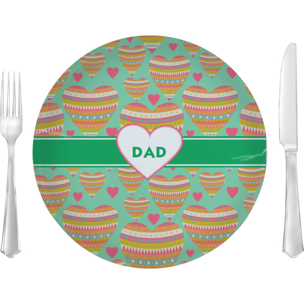Custom Design Your Own 10" Glass Lunch / Dinner Plate