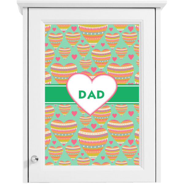 Custom Design - Single White Cabinet Decal