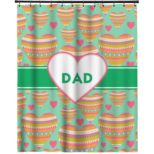 Custom Design Your Own Extra Long Shower Curtain - 70" x 83"