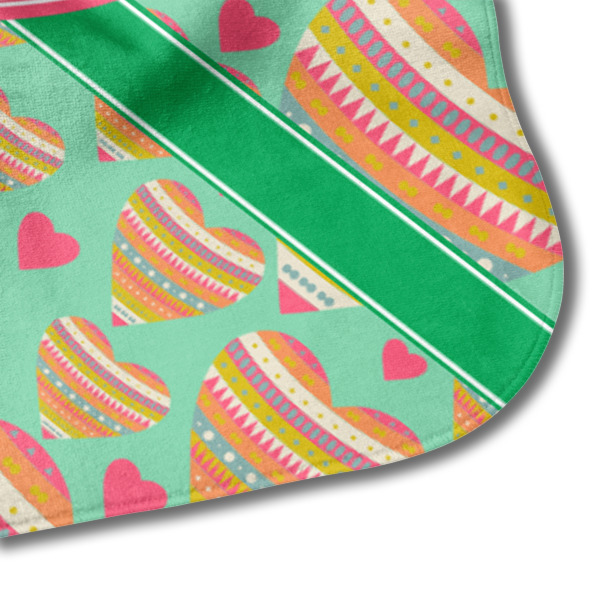 Custom Design - Hooded Baby Towel- Detail Corner