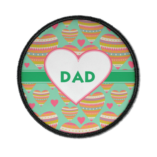 Custom Design - Iron On Patch - Round - Front