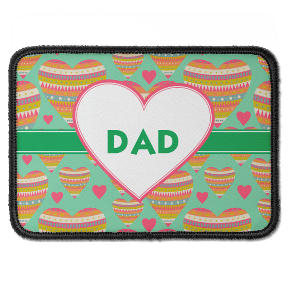 Custom Design - Iron On Patch - Rectangle - Front