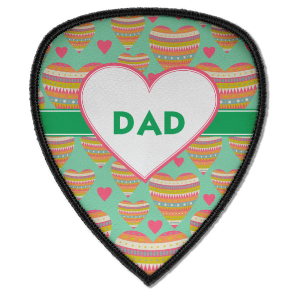 Custom Design - Iron On Patch - Shield - Style A - Front