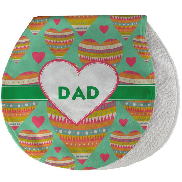 Custom Design - New Baby Burp Folded