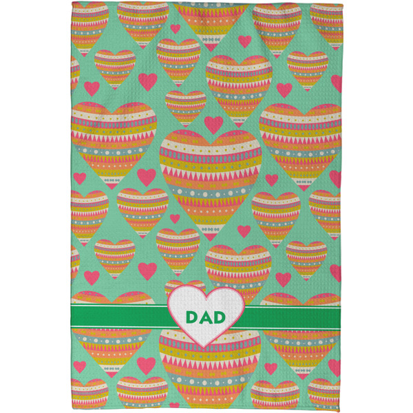 Custom Design - Waffle Weave Towel - Full Color Print - Approval Image