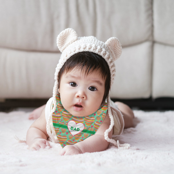 Custom Design - Bandana Bib - (Lifestyle 2 girl)