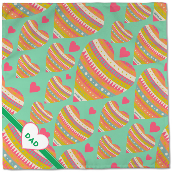 Custom Design - Cloth Napkins - Personalized Dinner (Full Open)