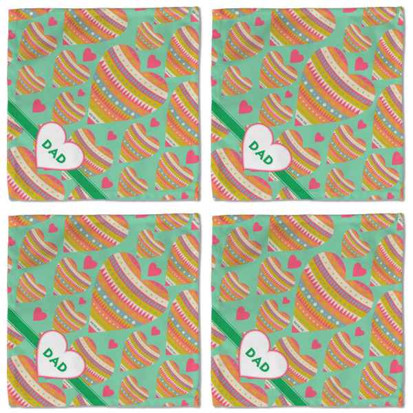 Custom Design - Cloth Napkins - Personalized Lunch (APPROVAL) Set of 4