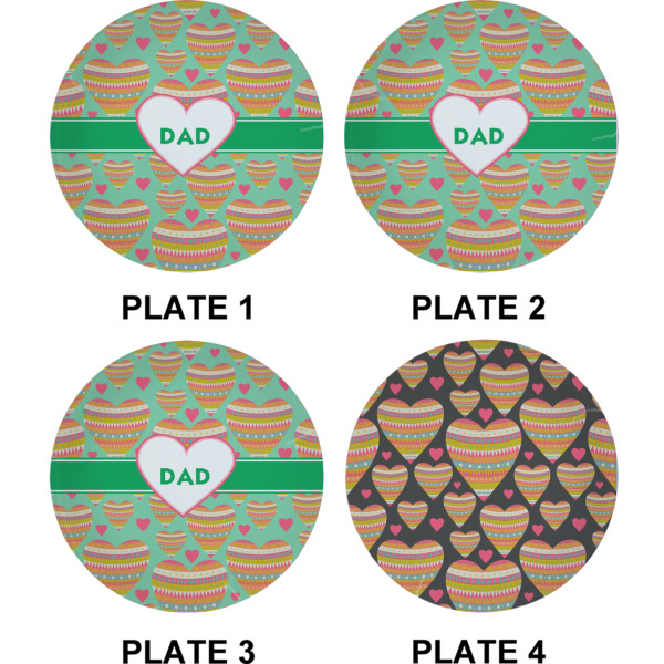 Custom Design - Set of Appetizer / Dessert Plates (Approval)