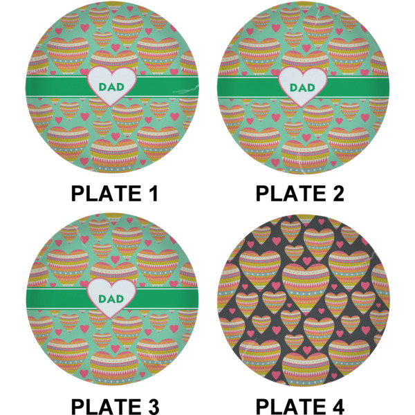 Custom Design - Set of Lunch / Dinner Plates (Approval)