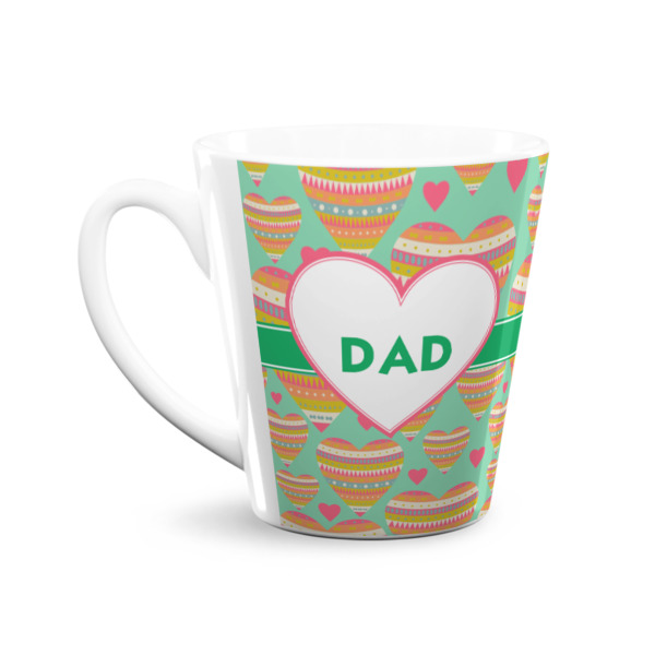 Custom Design - 12 Oz Latte Mug - Front