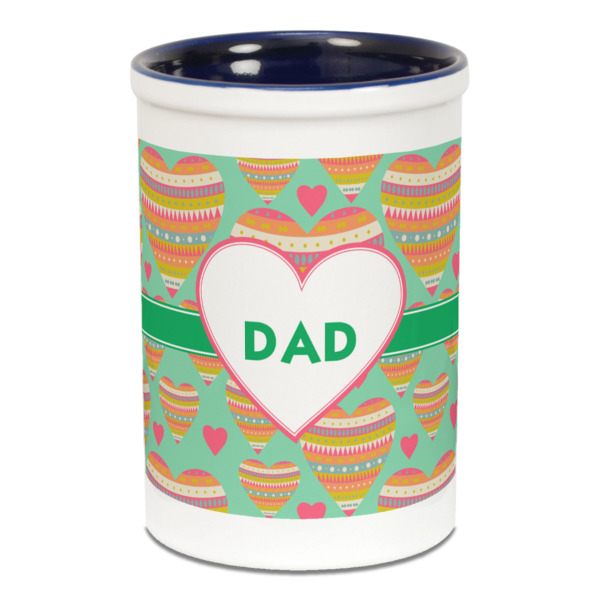 Custom Design - Pencil Holder - Blue