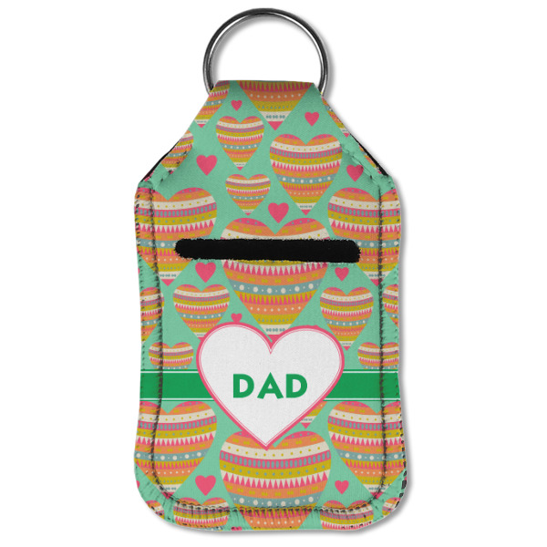 Custom Design - Sanitizer Holder Keychain - Small (Front Flat)