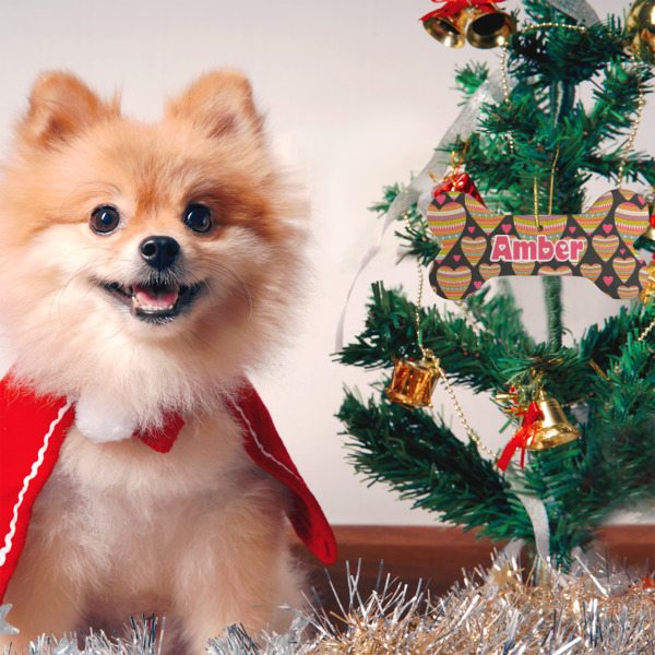 Custom Design - Ceramic Flat Ornament - Bone (LIFESTYLE)