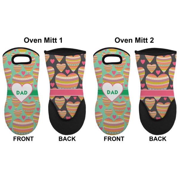 Custom Design - Neoprene Oven Mitt - Set of 2 - Approval