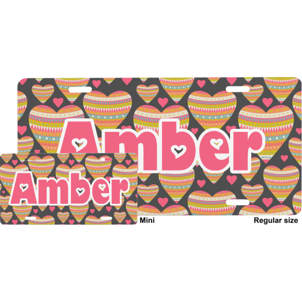 Custom Design - License Plate - Sizes - Four Holes