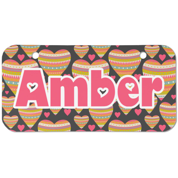 Custom Design - Mini Bicycle License Plate - Two Holes