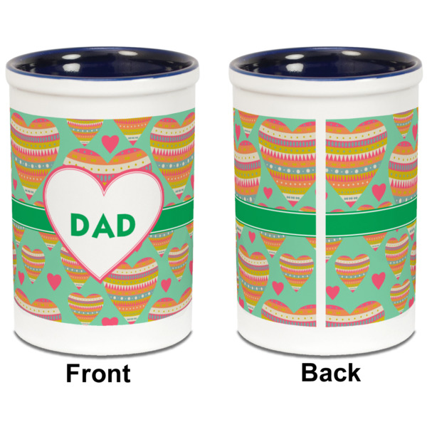 Custom Design - Pencil Holder - Blue - approval