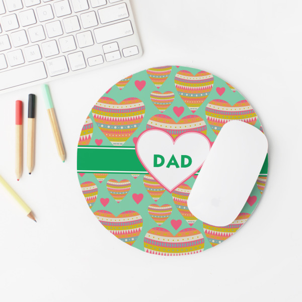 Custom Design - Round Mousepad - LIFESTYLE 2