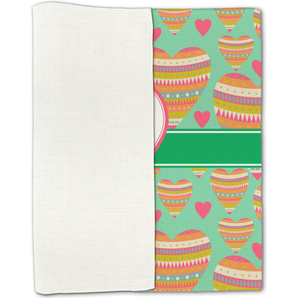 Custom Design - Linen Placemat - Folded Half