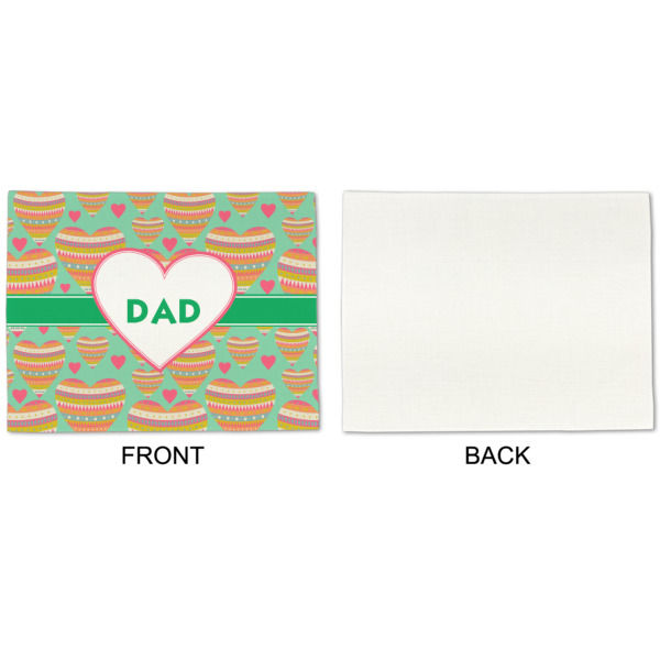 Custom Design - Linen Placemat - APPROVAL Single (single sided)