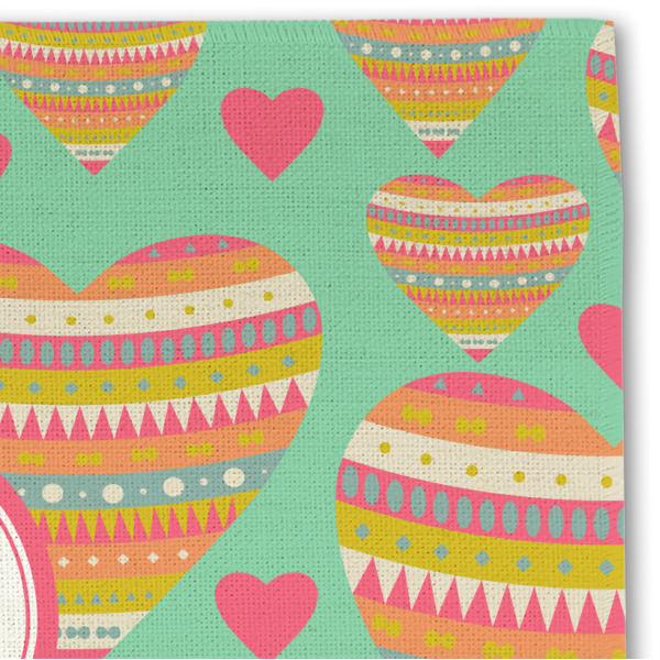 Custom Design - Linen Placemat - Detail