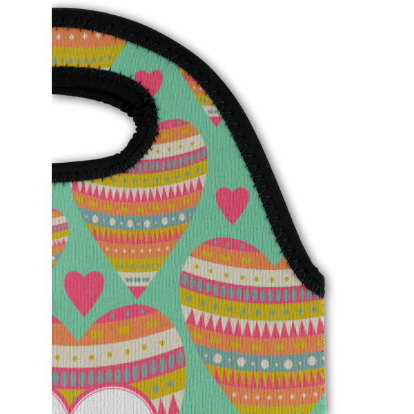 Custom Design - Double Wine Tote - Top Closeup