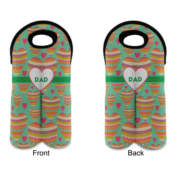 Custom Design - Double Wine Tote - Front & Back