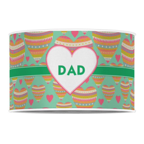 Custom Design - 12" Drum Lampshade - FRONT (Poly Film)