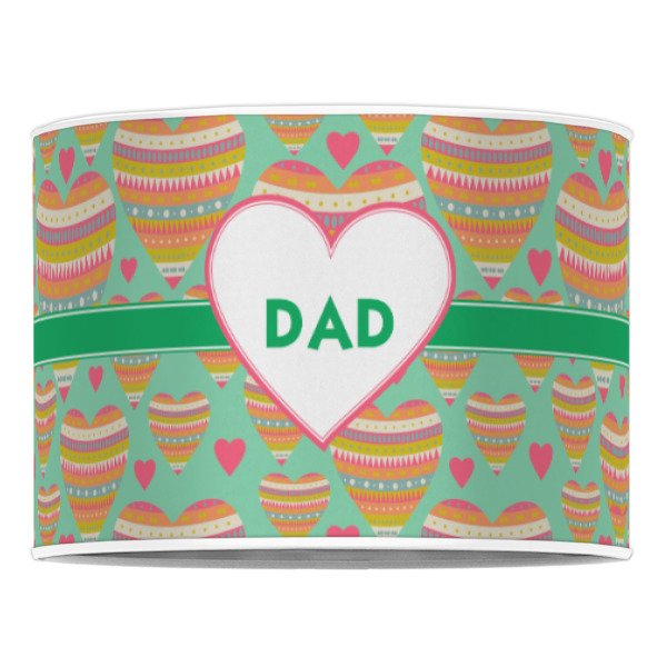 Custom Design - 16" Drum Lampshade - Front (Poly Film)