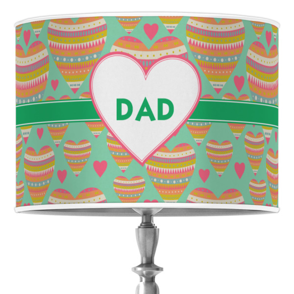 Custom Hearts Drum Lamp Shade (Personalized)
