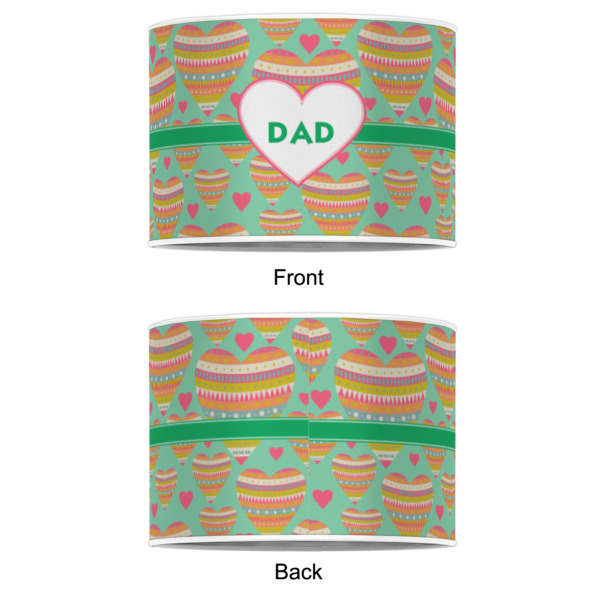 Custom Design - 8" Drum Lampshade - APPROVAL (Poly Film)