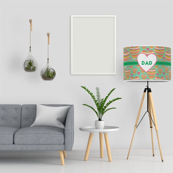 Custom Design - 16" Drum Lampshade - LIFESTYLE