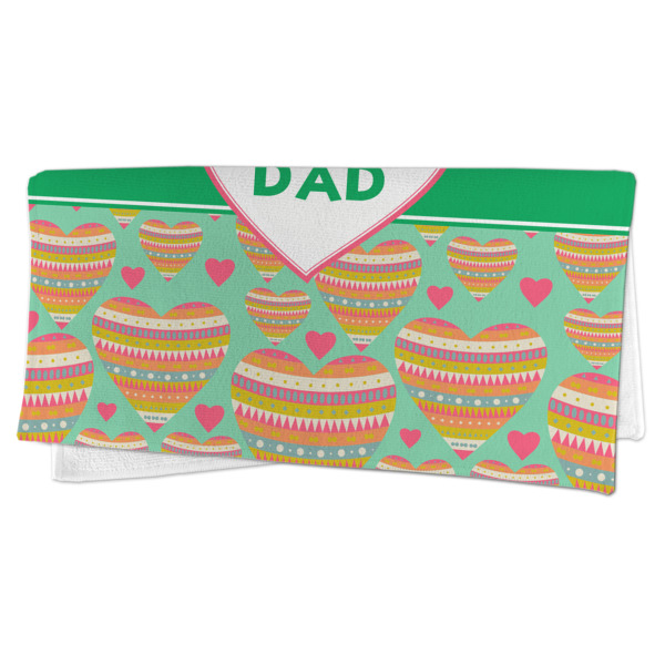 Custom Design - Microfiber Dish Rag - FOLDED (half)