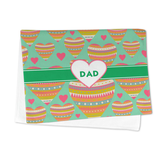 Custom Design - Microfiber Dish Towel - FOLDED HALF