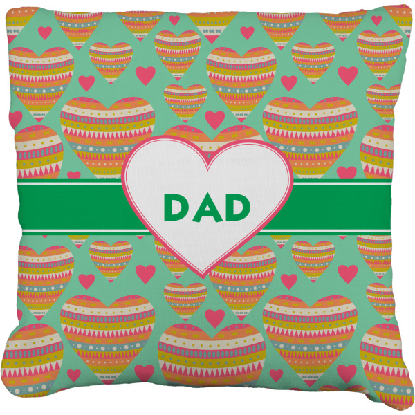 Custom Design Your Own Faux-Linen Throw Pillow 18"