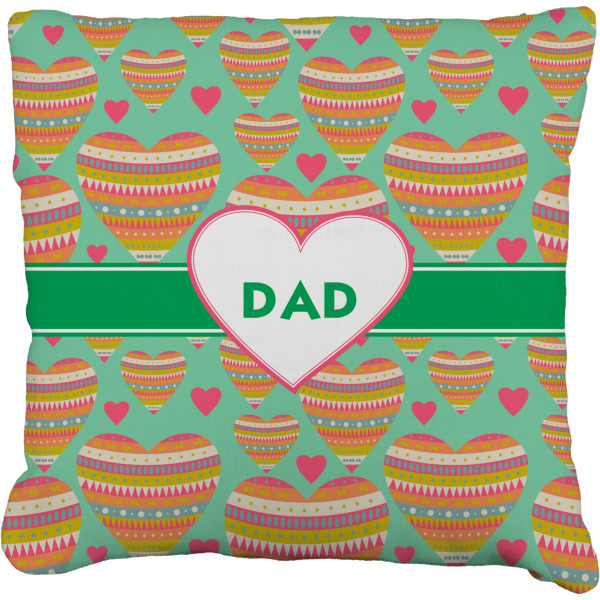 Custom Design Your Own Faux-Linen Throw Pillow 20"