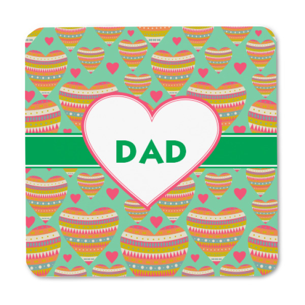 Custom Design - Square Fridge Magnet - FRONT