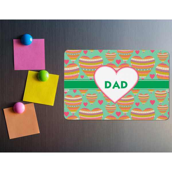Custom Design - Rectangular Fridge Magnet - LIFESTYLE