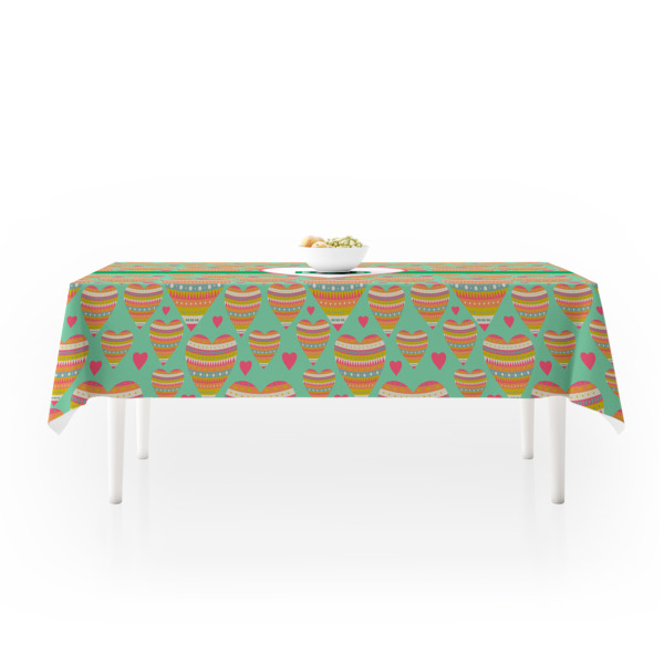 Custom Design - Tablecloths (58"x102") - LIFESTYLE (side view)