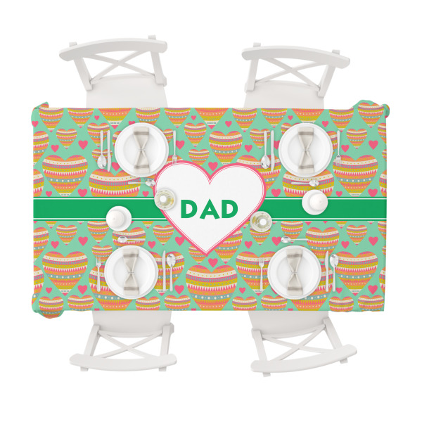 Custom Design - Tablecloths (58"x102") - TOP VIEW (with plates)