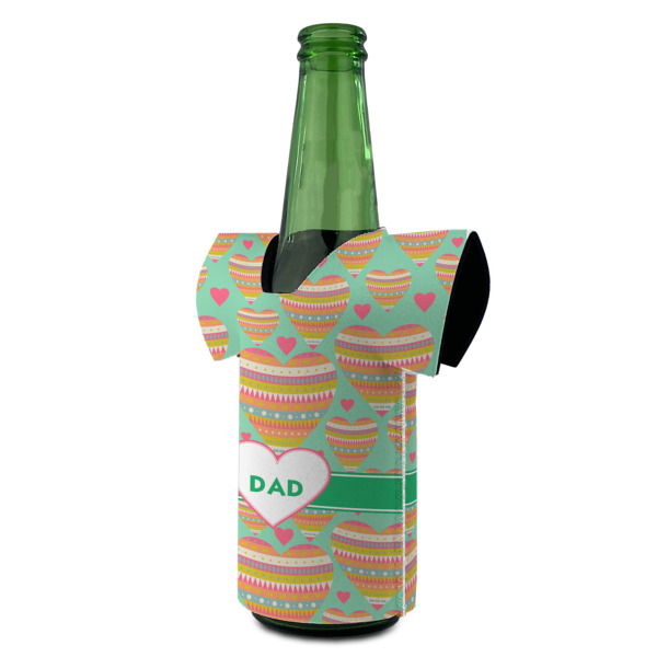 Custom Design - Jersey Bottle Cooler - ANGLE (on bottle)