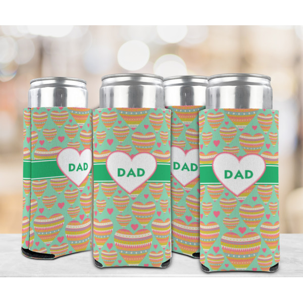 Custom Design - Can Cooler - Tall 12oz - Set of 4 - In Context