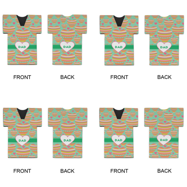 Custom Design - Jersey Bottle Cooler - Set of 4 - APPROVAL