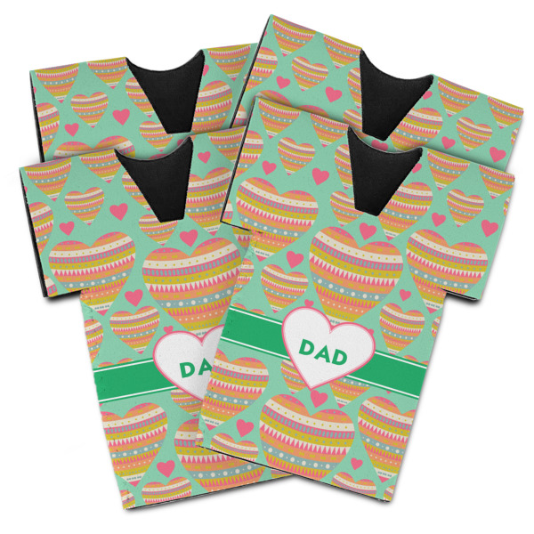 Custom Design - Jersey Bottle Cooler - Set of 4 - MAIN (flat)