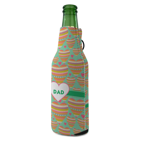 Custom Design - Zipper Bottle Cooler - ANGLE (bottle)