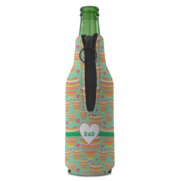 Custom Design - Zipper Bottle Cooler - BACK (bottle)