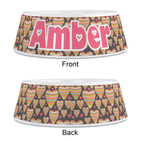 Custom Design - Plastic Pet Bowls - Medium - Approval