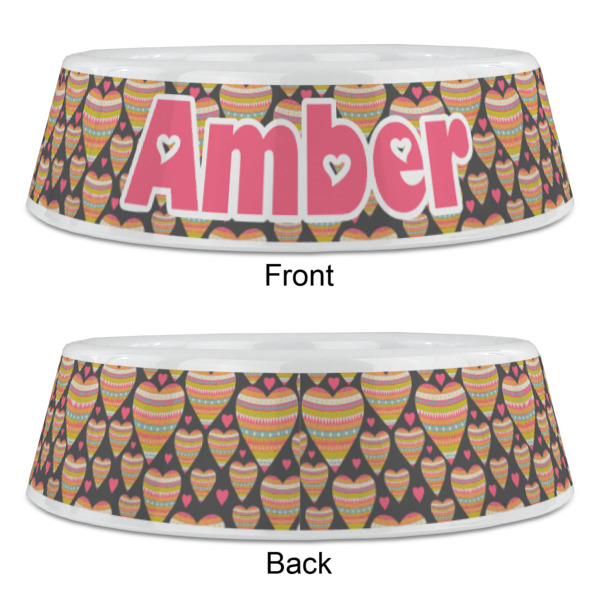 Custom Design - Plastic Pet Bowls - Large - Approval